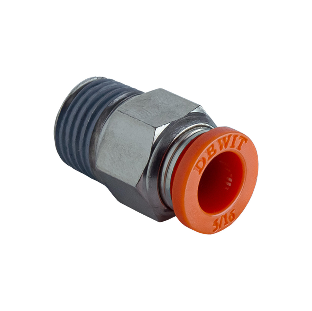 Racord recto 1/2" x 1/2" De Wit