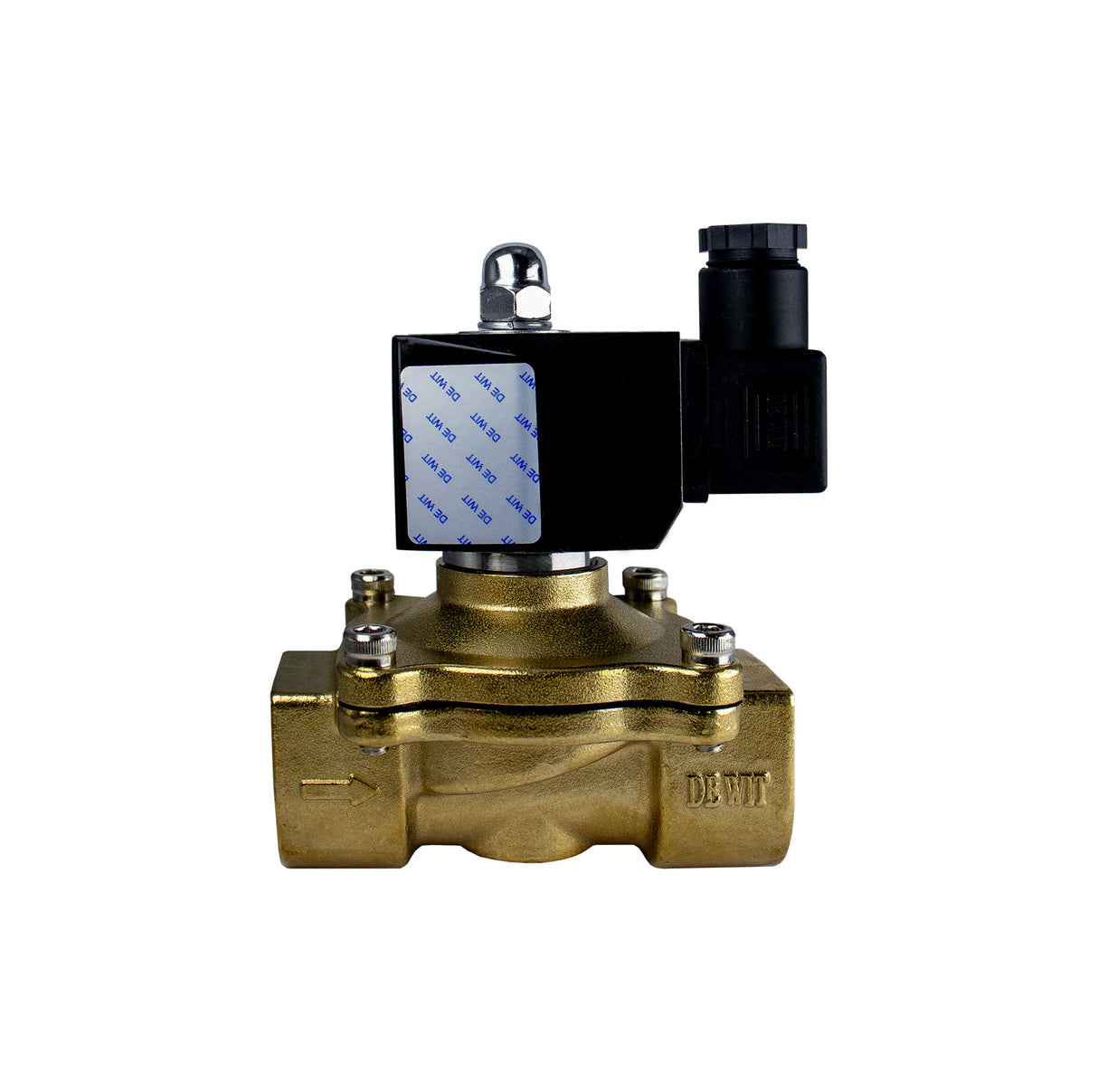 Válvula solenoide 2/2 NC puertos de 1, 24VDC De Wit