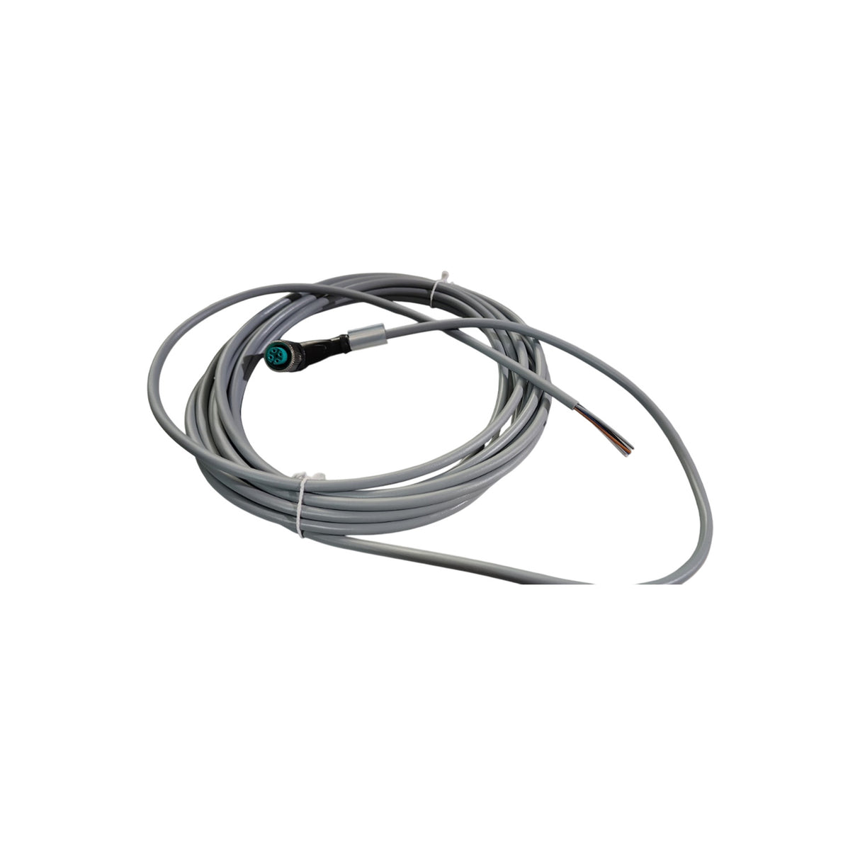 Conector Hembra Acodado M12 5 Pines Cable PUR 5M Trafag